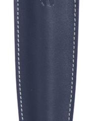 RECIFE LEATHER PEN POUCH NAVY BLUE