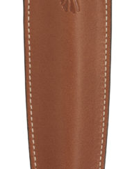 RECIFE LEATHER PEN POUCH COGNAC