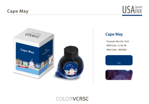 COLORVERSE USA SPECIAL SERIES NJ CAPE MAY