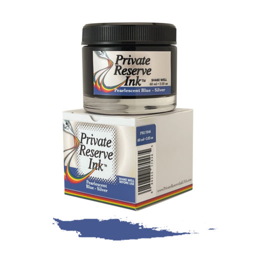 PRIVATE RESERVE INK PEARLESCENT BLUE-SILVER