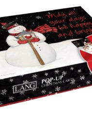 LANG SAM SNOWMAN POP-UP CHRISTMAS CARDS