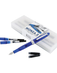 MONTEVERDE MONZA 3 FOUNTAIN PEN GIFT SET BLUE