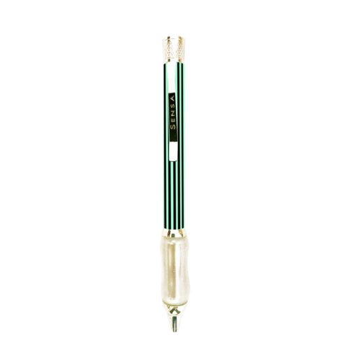 SENSA PINSTRIPE EMERALD GREEN BALLPOINT PEN