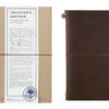 TRAVELERS NOTEBOOK REGULAR SIZE BROWN