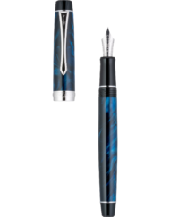 PILOT CUSTOM HERITAGE SE MARBLE BLUE FOUNTAIN PEN