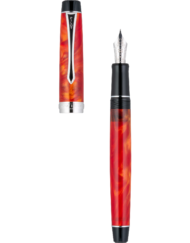 PILOT CUSTOM HERITAGE SE MARBLE ORANGE FOUNTAIN PEN