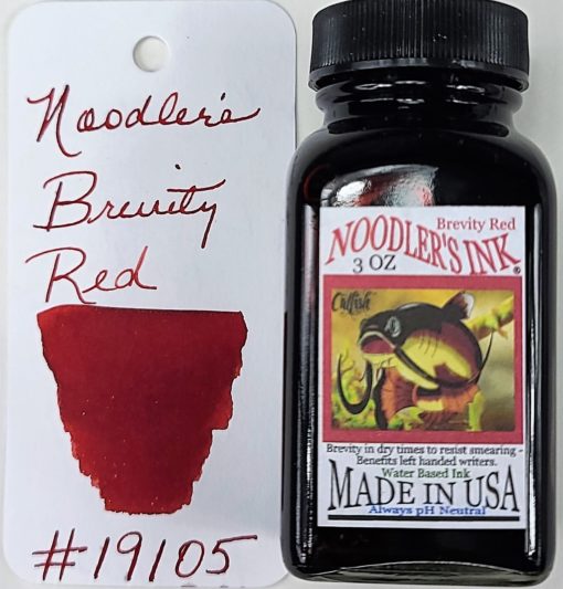 NOODLERS INK BREVITY RED 