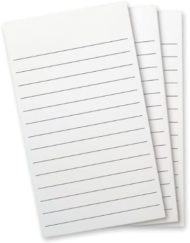 Wellspring Flip Note Lined Pad Refill 3-pad Pack