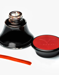 VISCONTI RED INKWELL