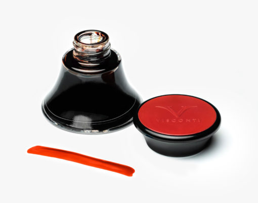 VISCONTI RED INKWELL