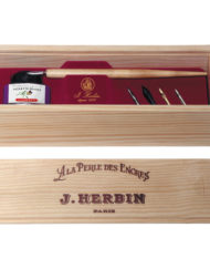 J HERBIN WOODEN BOX CALLIGRAPHY SET