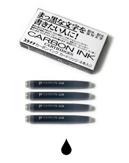 PLATINUM CARBON BLACK INK CARTRIDGES