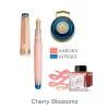 SAILOR MANYO CHERRY BLOSSOMS PEN/INK SET