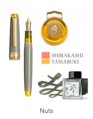 SAILOR MANYO NUTS PEN/INK SET