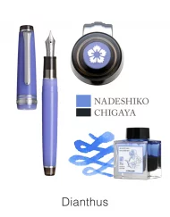 SAILOR MANYO DIANTHUS PEN/INK SET