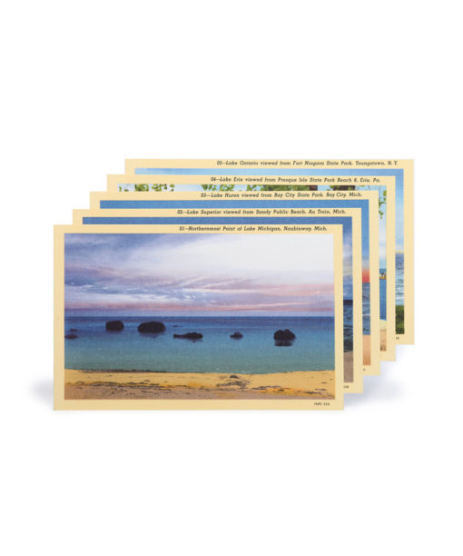 FIELD NOTES GREAT LAKES POSTCARD SET