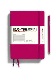 LEUCHTTURM1917 A5 NOTEBOOK BERRY RULED