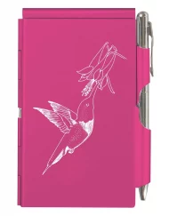 WELLSPRING FLIP NOTE PINK HUMMINGBIRD