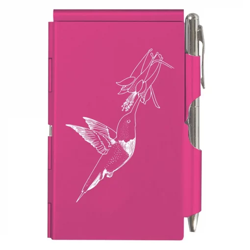 WELLSPRING FLIP NOTE PINK HUMMINGBIRD