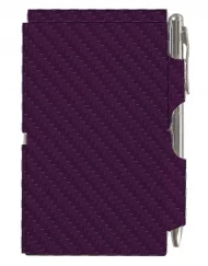 WELLSPRING FLIP NOTE PURPLE CARBON TEXTURED