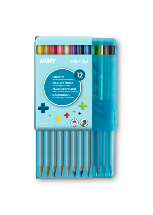 LAMY COLOR+ COLOR PENCILS PLASTIC BOX 12PC