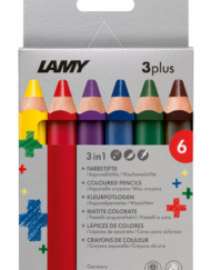 LAMY 3PLUS COLOR PENCILS CB BOX 6PC