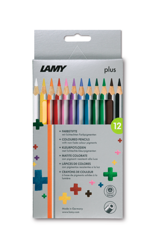 LAMY PLUS COLOR PENCILS CB BOX 12PC