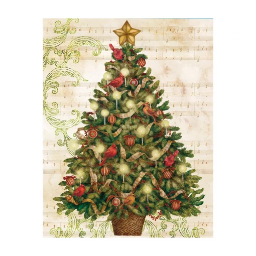 LANG CHRISTMAS TREE BOXED CHRISTMAS CARDS