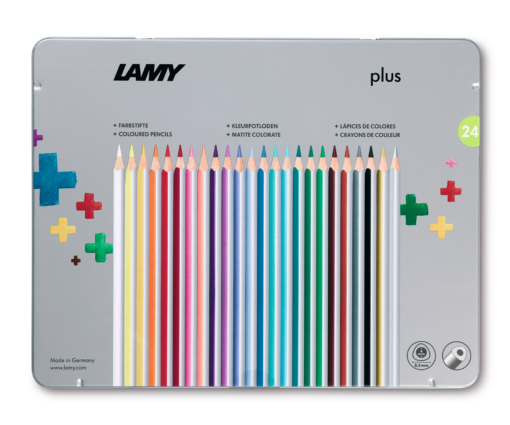 LAMY PLUS COLOR PENCILS METAL BOX 24PC