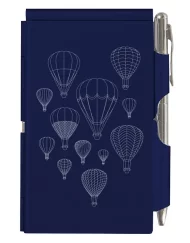 WELLSPRING FLIP NOTE HOT AIR BALLOONS BLUE