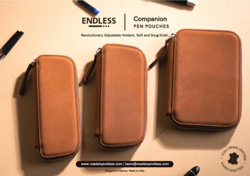 ENDLESS LEATHER COMPANION PEN POUCHES