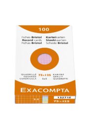 EXACOMPTA INDEX CARDS 3X5