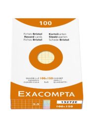 EXACOMPTA INDEX CARDS 4x6