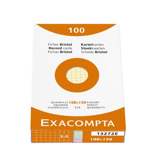 EXACOMPTA INDEX CARDS 4x6