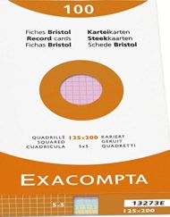 Exacompta Bristol Index Cards 3x5 Fountain Pen Friendly Made in France –  The Paper Mind