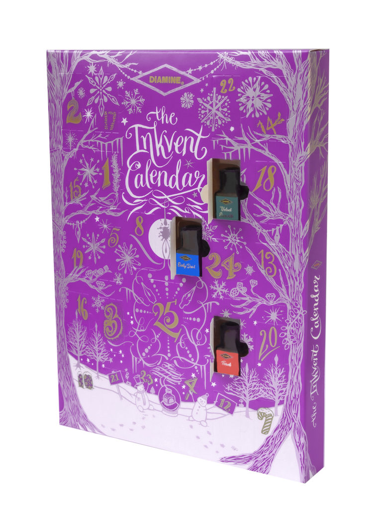DIAMINE INKVENT CALENDAR 2023 PURPLE EDITION