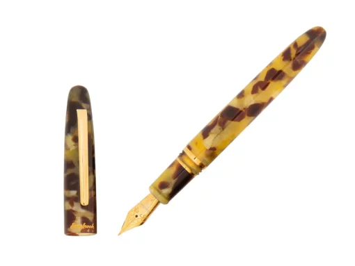 ESTERBROOK ESTIE TORTOISE FOUNTAIN PEN GOLD TRIM