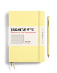 LEUCHTTURM1917 A5 NOTEBOOK VANILLA RULED