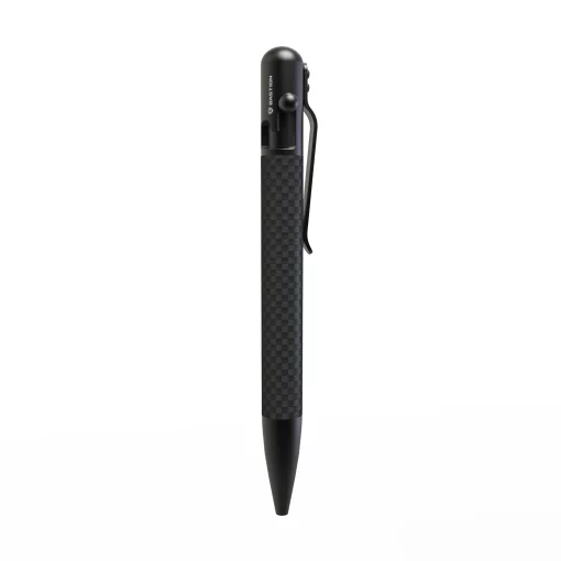 BASTION CARBON FIBER/STAINLESS STEEL BLACK BOLT ACTION PEN