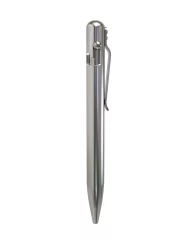 BASTION STAINLESS STEEL BOLT ACTION PEN SILVER