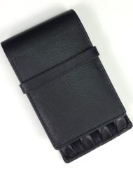 GIROLOGIO LEATHER 4 PEN CASE BLACK