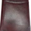 GIROLOGIO LEATHER GRAB-N-GO OXBLOOD PEN CASE