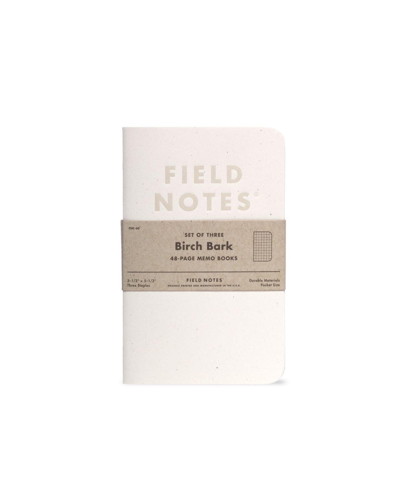 FIELD NOTES BIRCH BARK