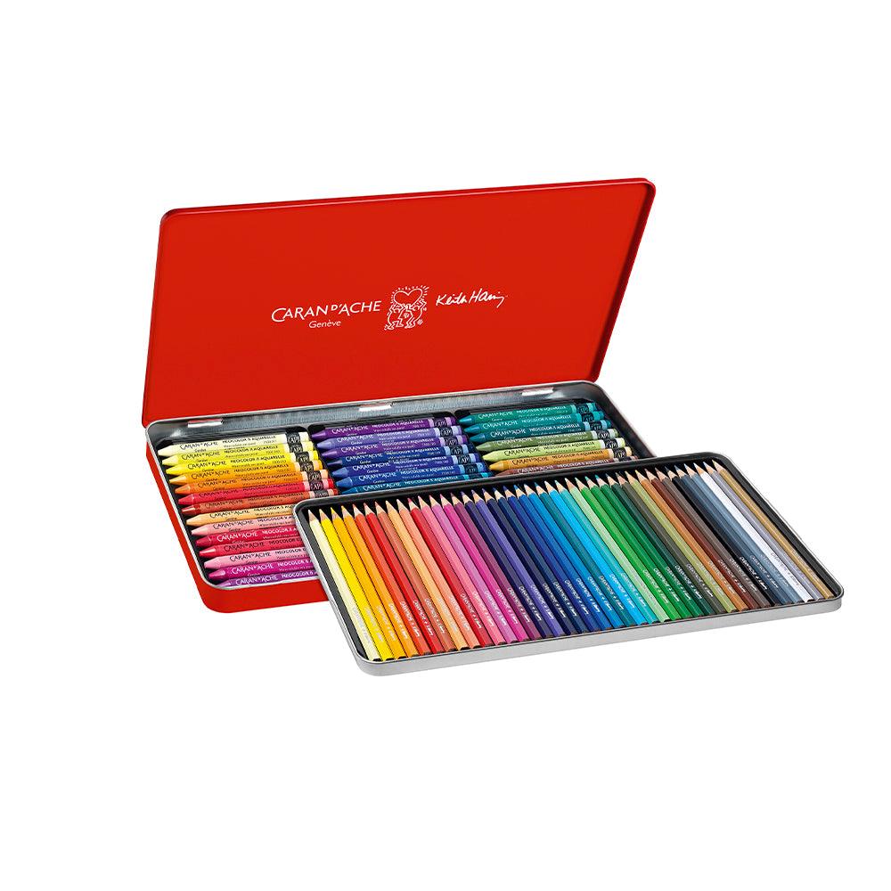 KEITH HARING/CARAN D'ACHE SPECIAL EDITION MIXED MEDIA SET