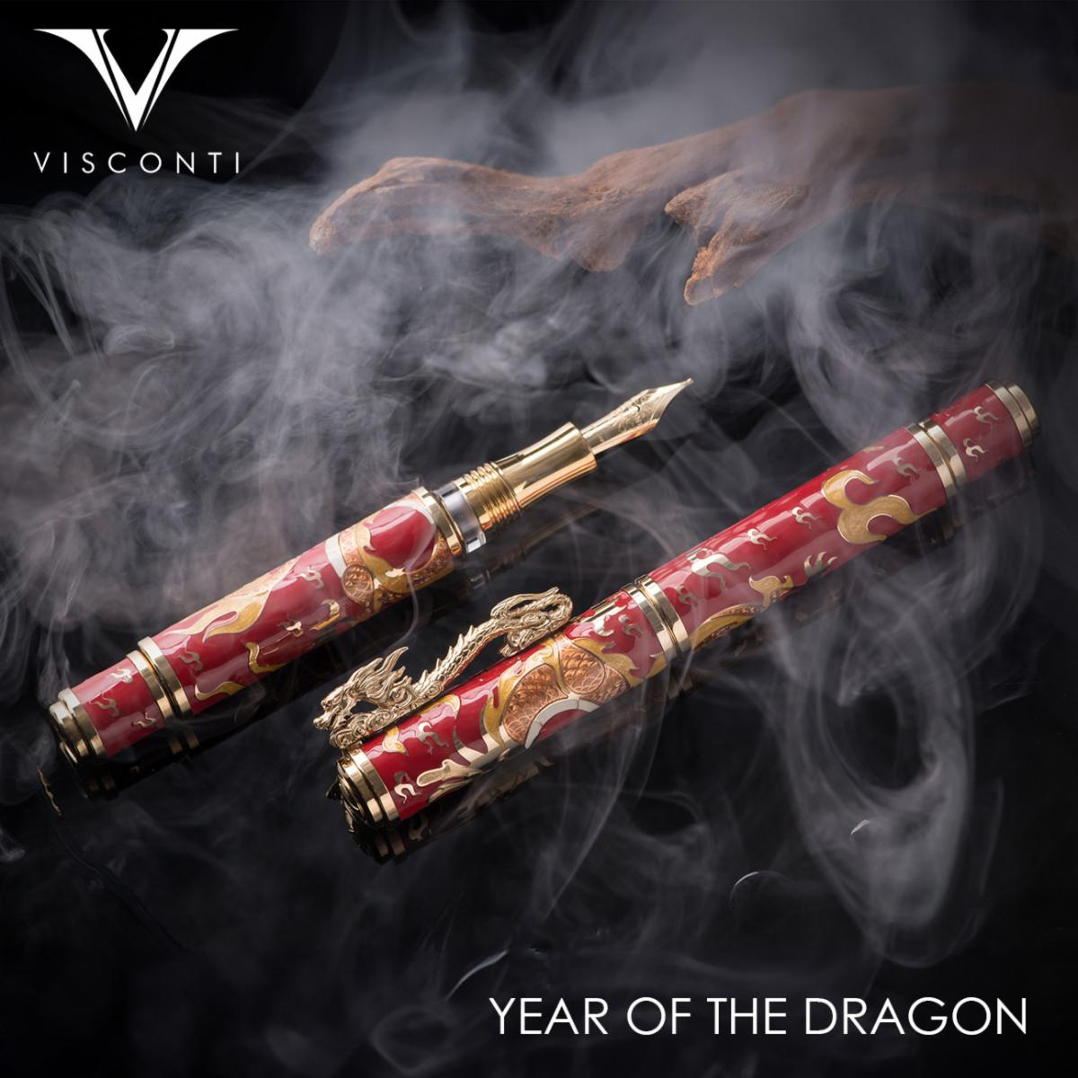 VISCONTI YEAR OF THE DRAGON LTD. ED. PENS