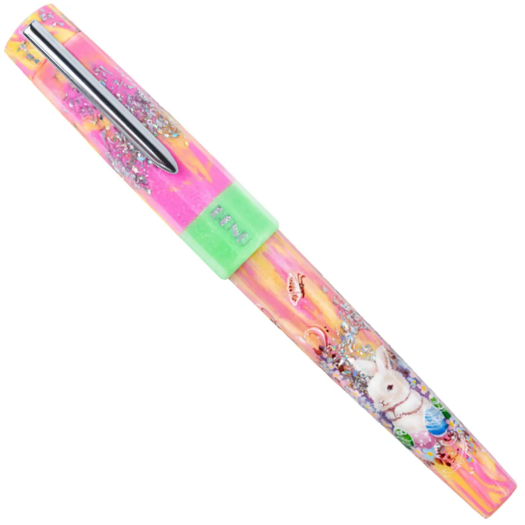 BENU HAND-PAINTED EASTER BUNNY EUPHORIA FOUNTAIN PEN