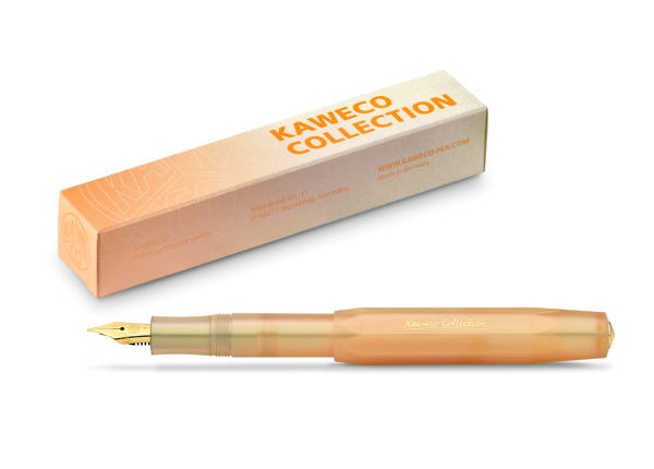 KAWECO COLLECTION APRICOT PEARL FOUNTAIN PEN