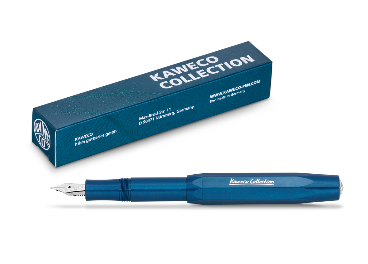 KAWECO COLLECTION TOYAMA TEAL FOUNTAIN PEN