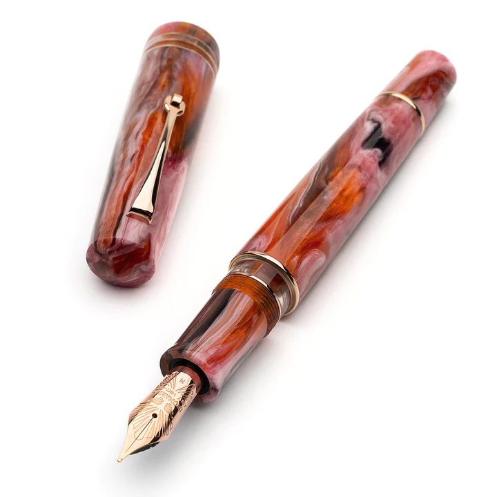 LEONARDO MOMENTO ZERO GRANDE 2.0 GALATTICA NANA ROSA FOUNTAIN PEN