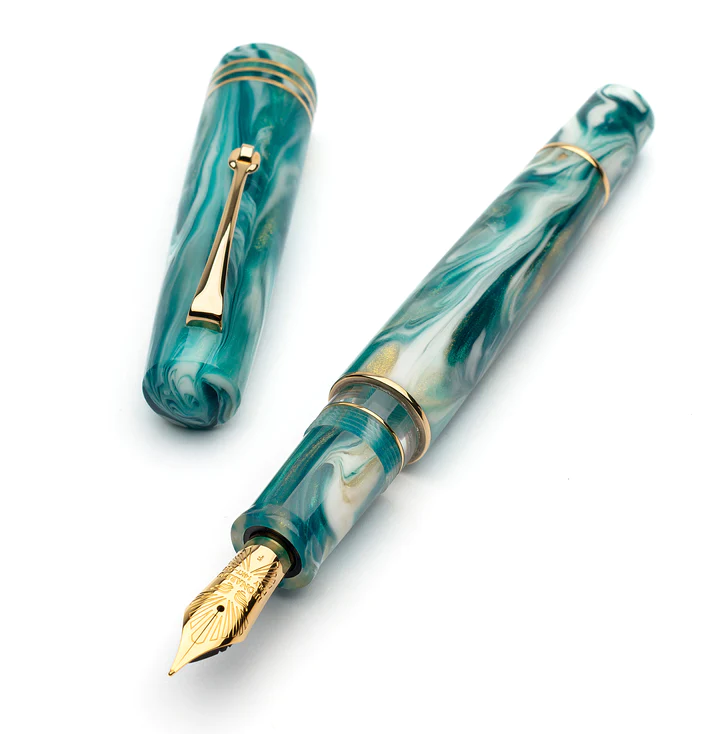 LEONARDO MOMENTO ZERO GRANDE 2.0 GALATTICA PLANETARY NEBULA FOUTAIN PEN